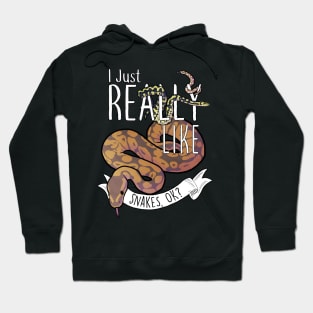 I Just Really Like Snakes, OK? Hoodie